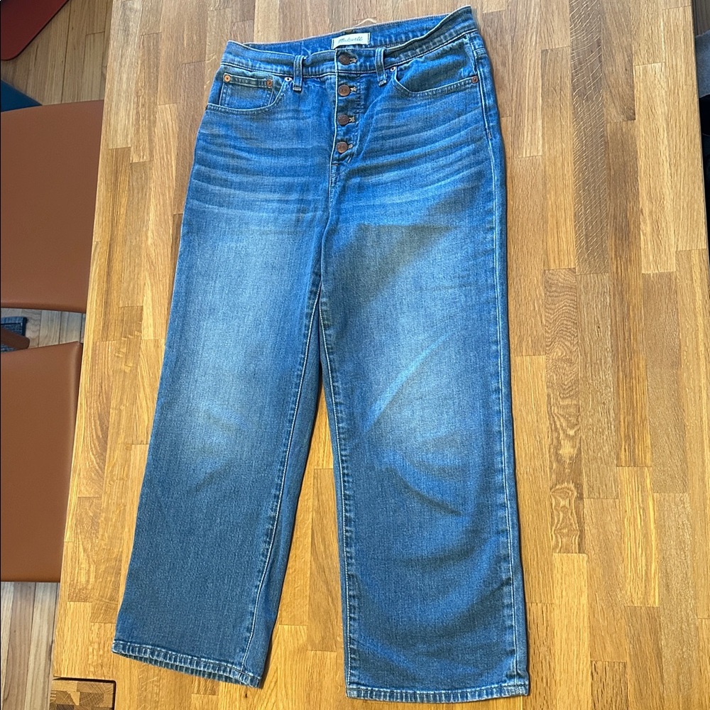 Madewell Slim Wide-leg Crop size 29